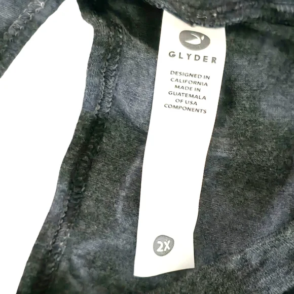 NWT Glyder Electric Tank Nautical Wash Size 2X - Picture 7 of 8